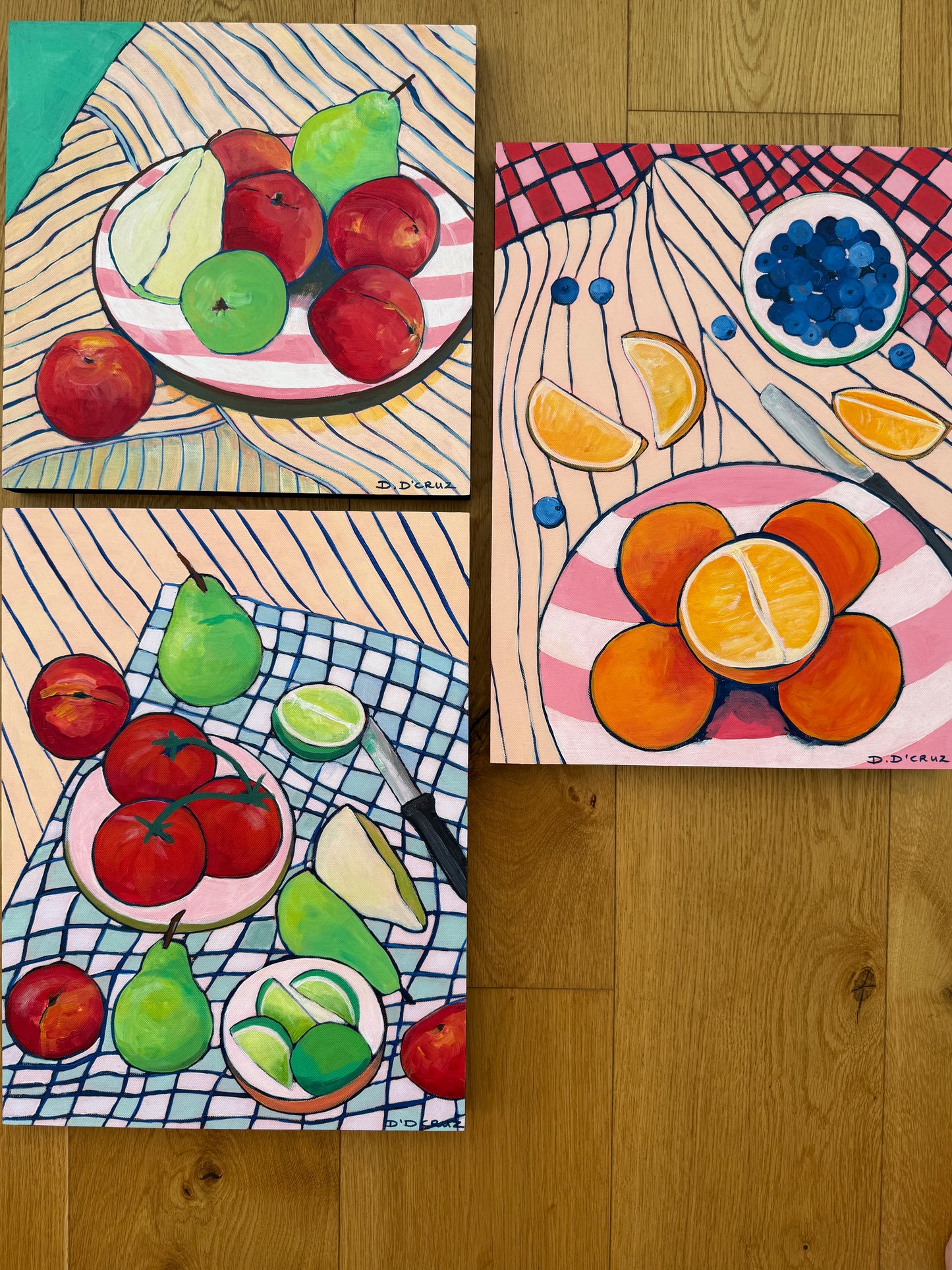 Picnic with pears - SOLD