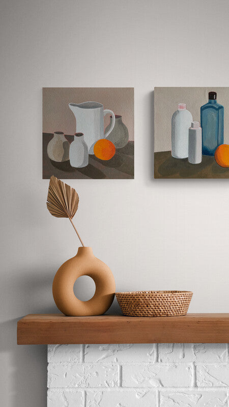 White paint and Gin