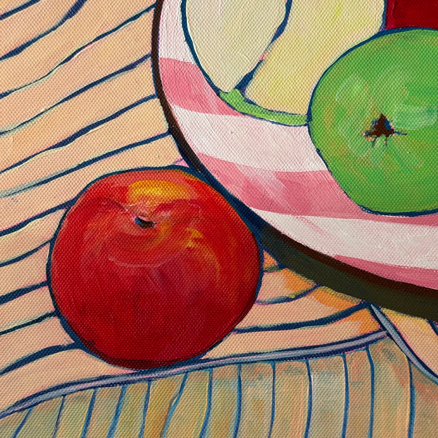 Picnic with nectarines study