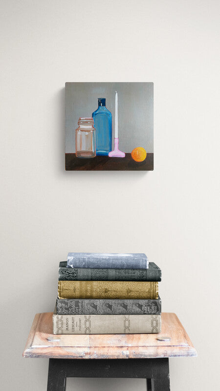 ‘Jar, Bottle & Candlestick