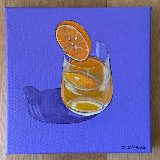 Mango and orange mocktail