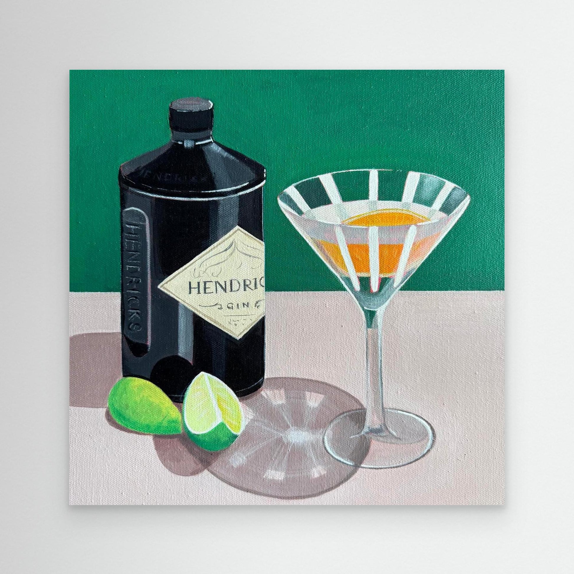 Hendricks and Lime