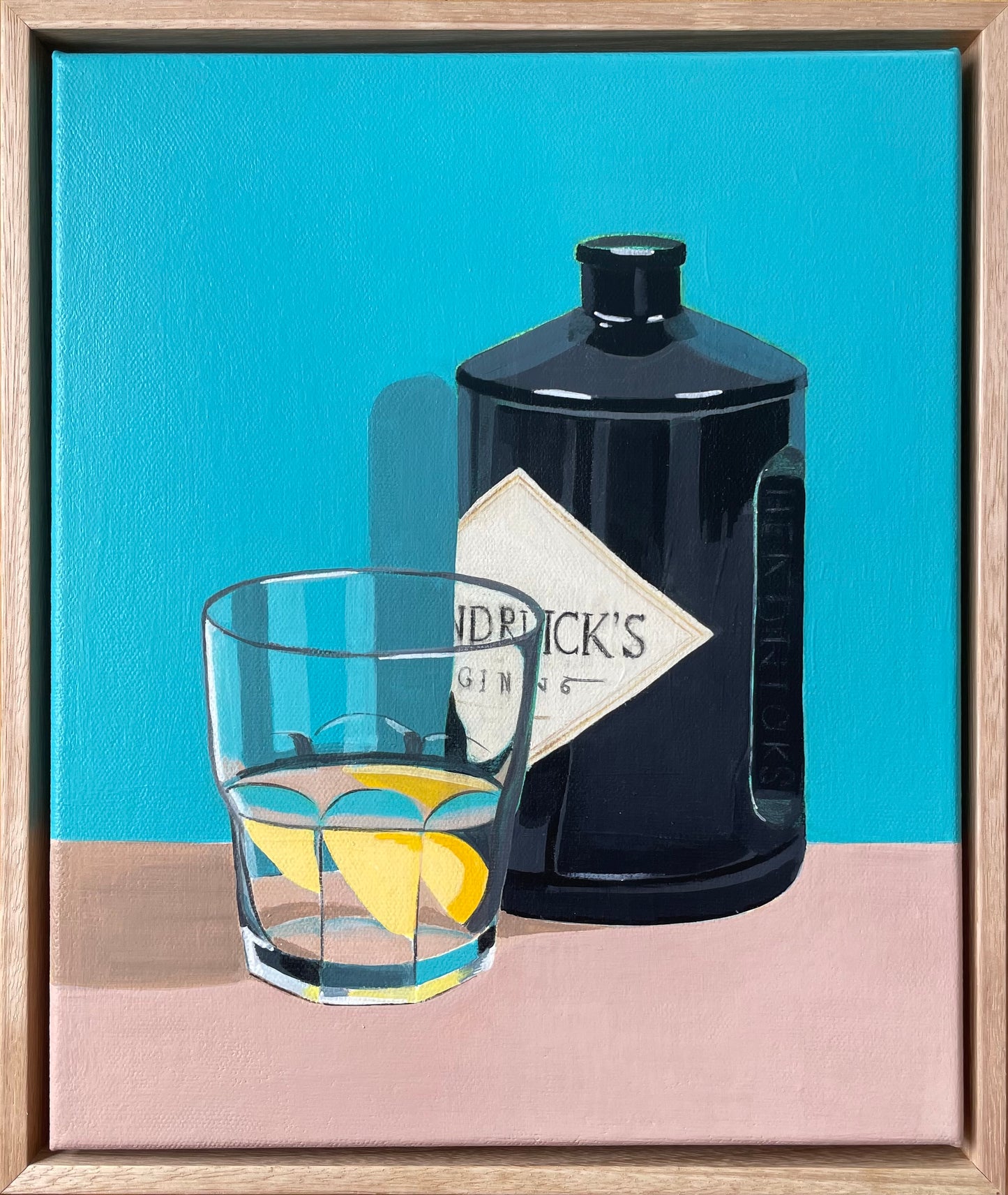 Gin with a slice - Sold