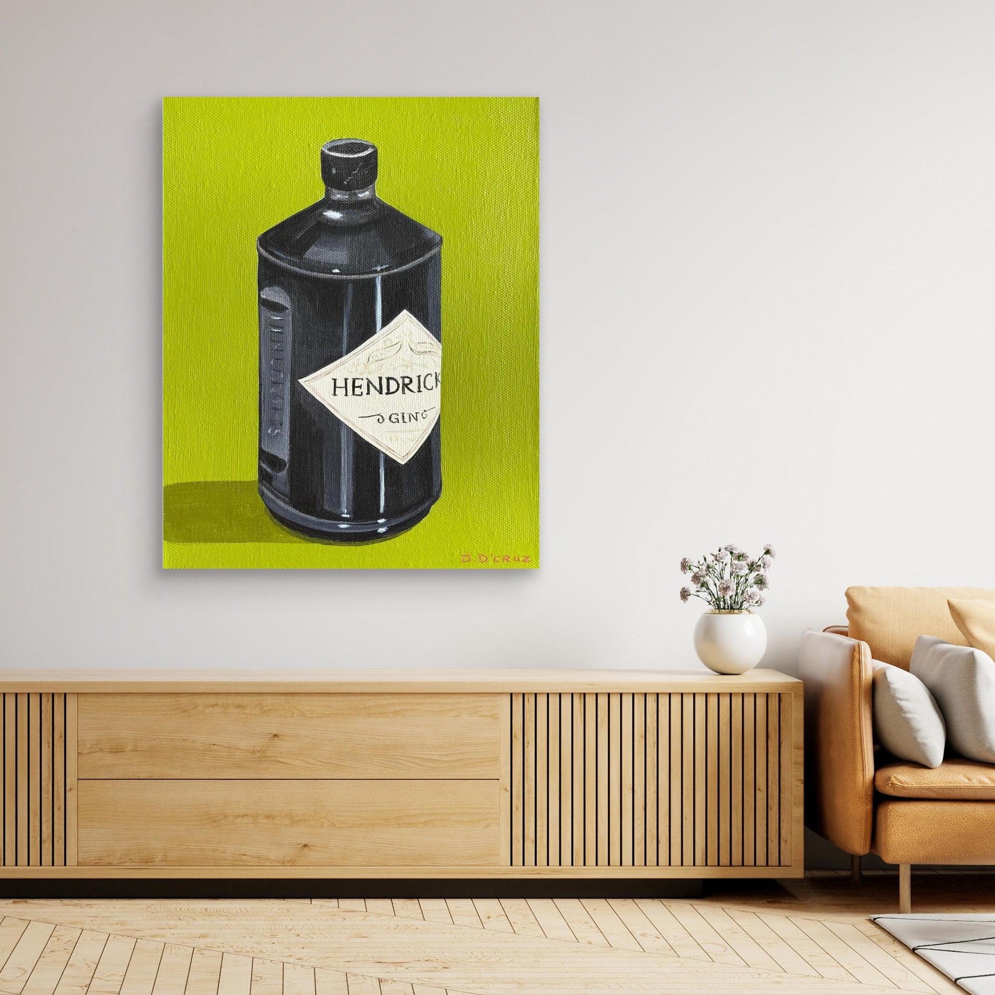 Olive Hendricks print on canvas