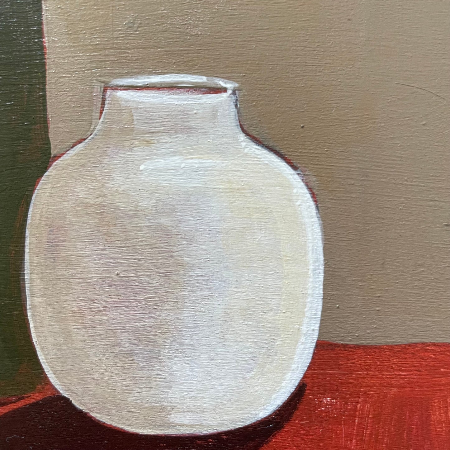 Candlestick with small Ceramic jar