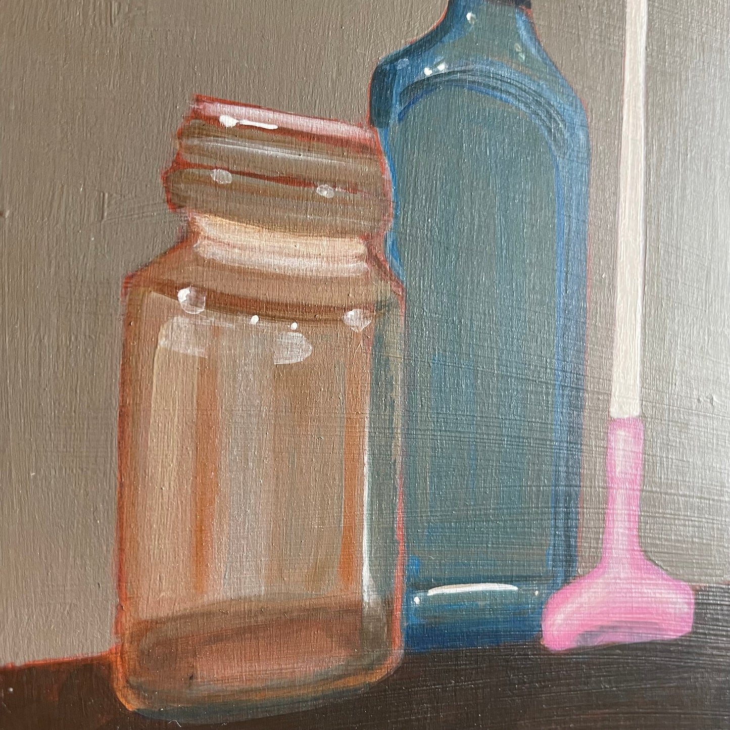 ‘Jar, Bottle & Candlestick