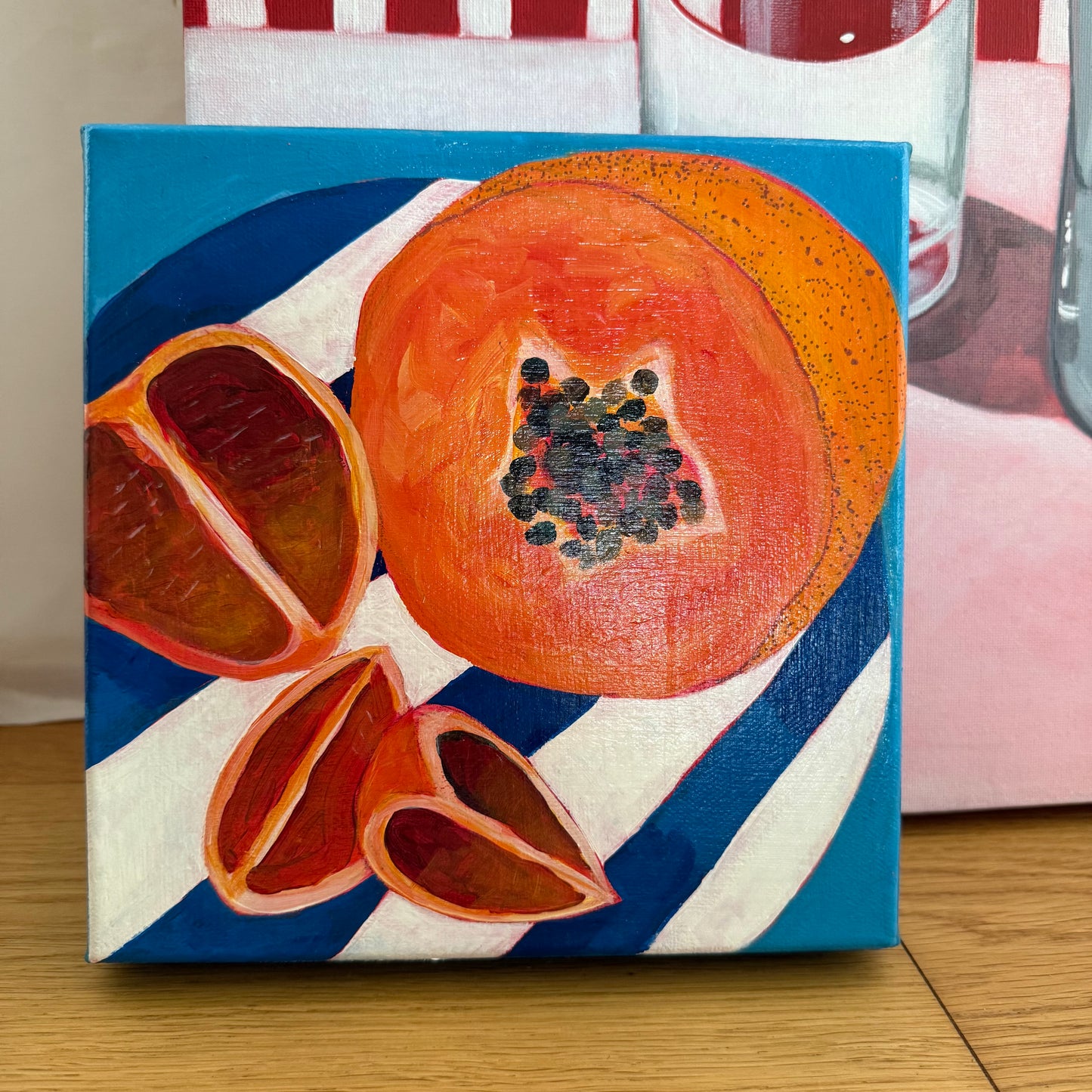 Orange and papaya