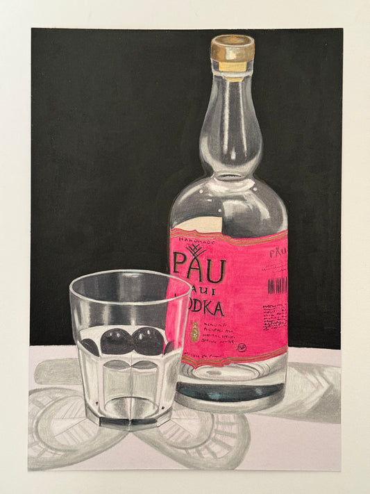 Vodka original drawing