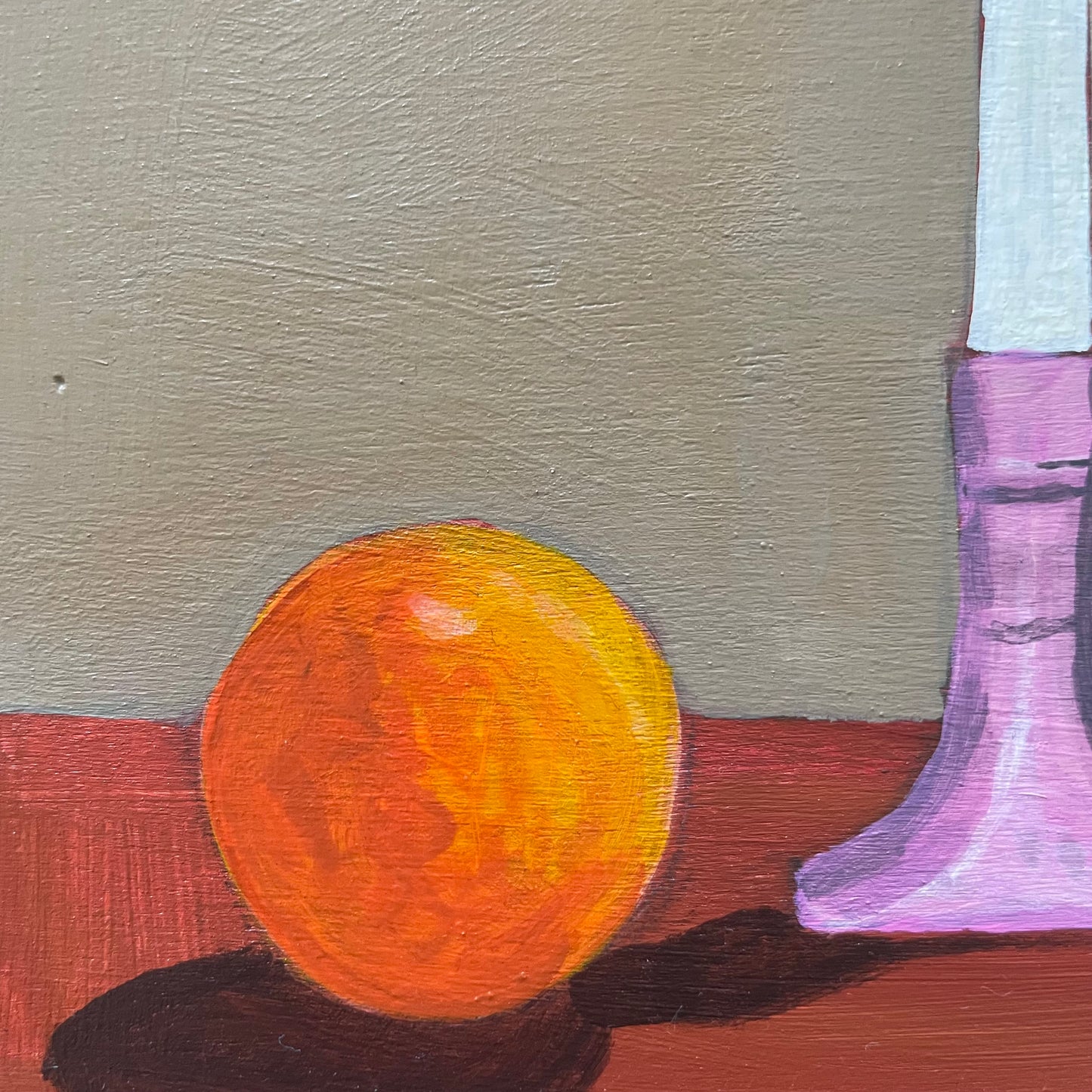 Candlestick with small Ceramic jar