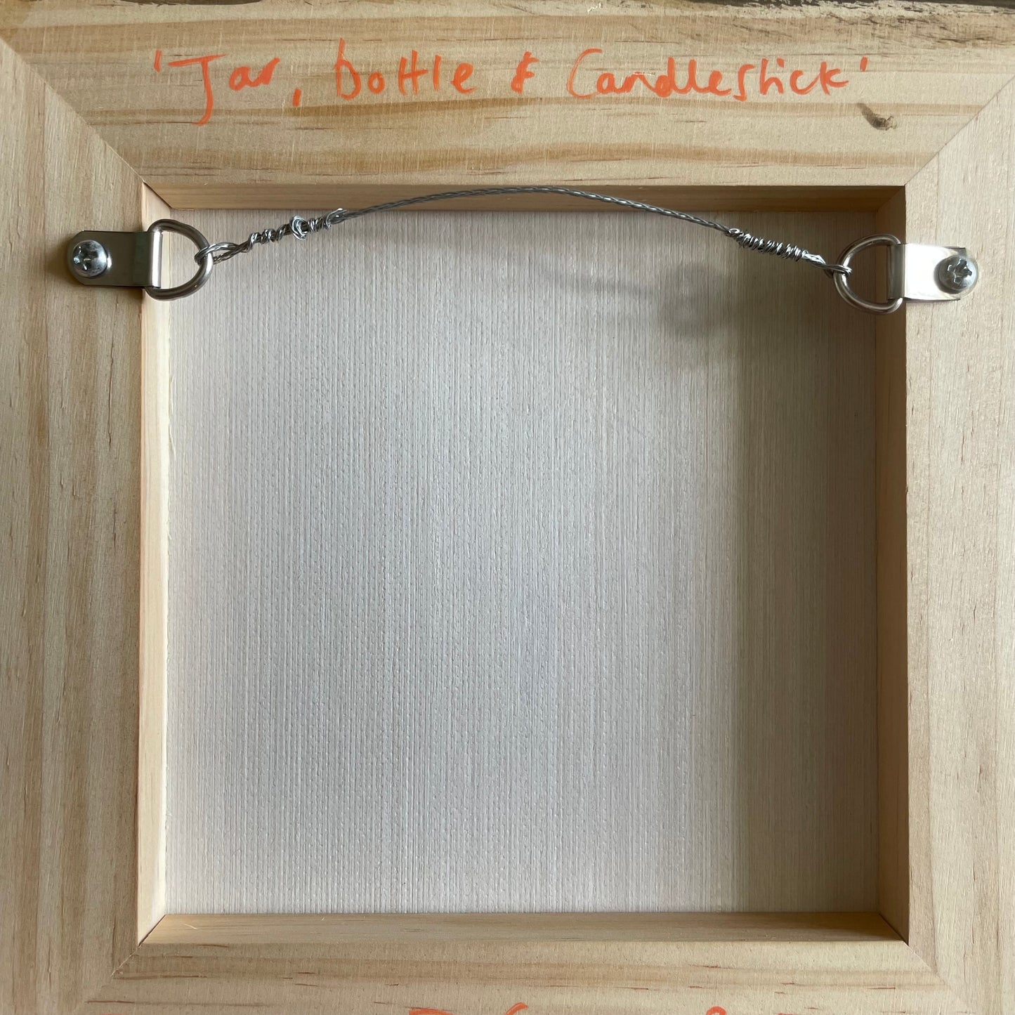 ‘Jar, Bottle & Candlestick