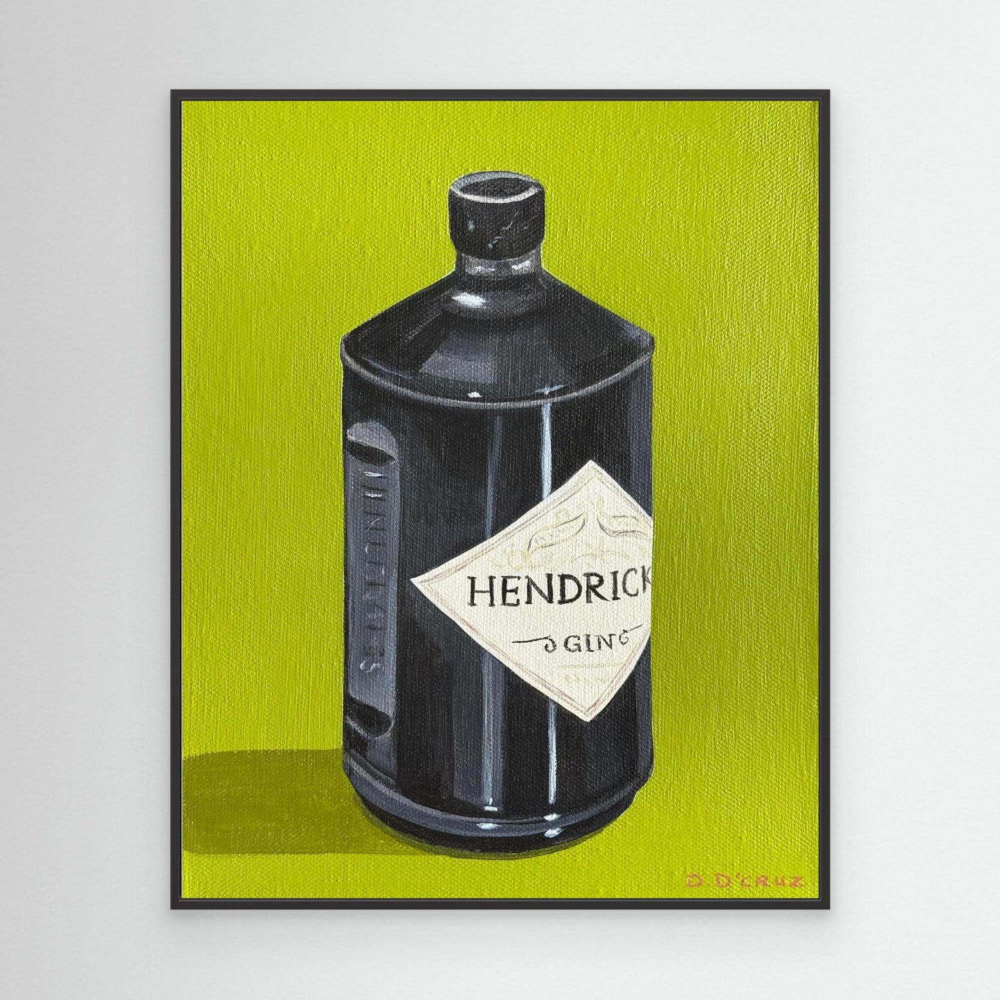 Olive Hendricks print on canvas