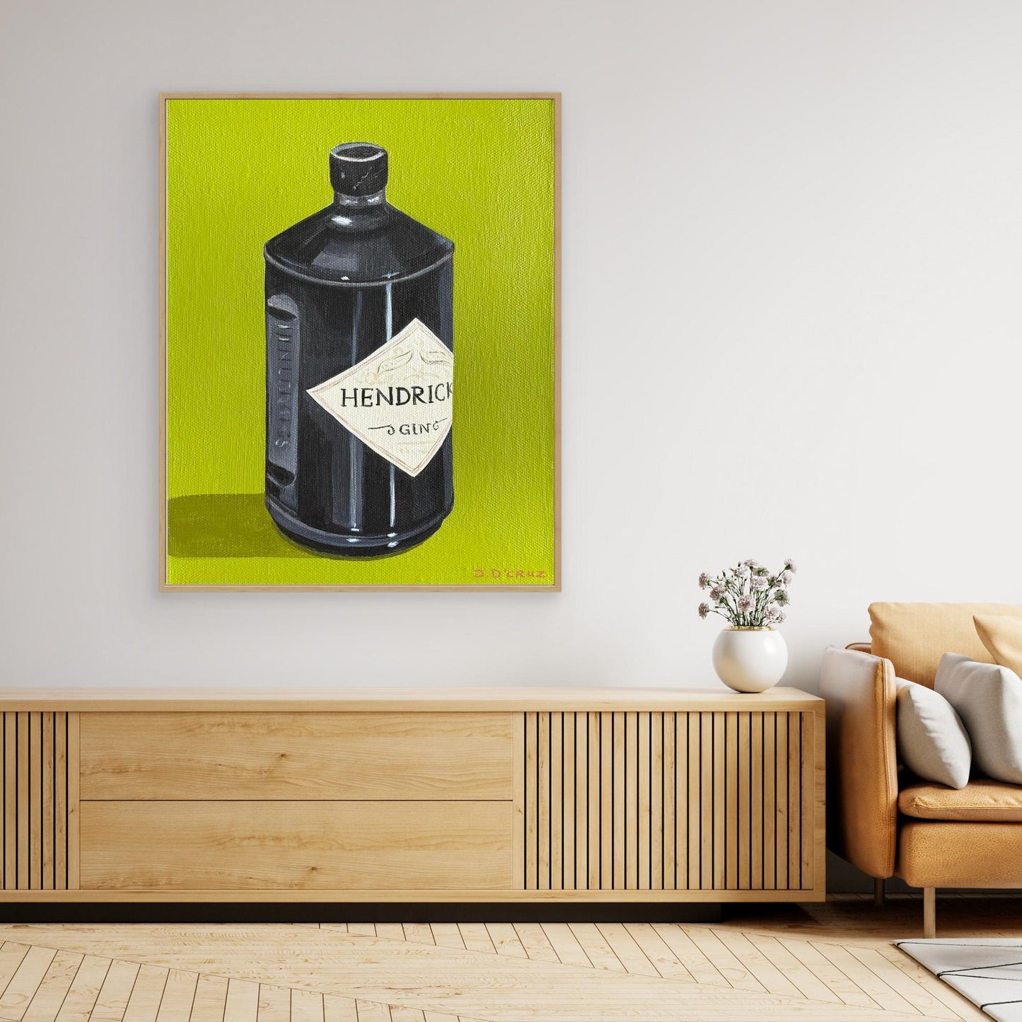 Olive Hendricks print on canvas