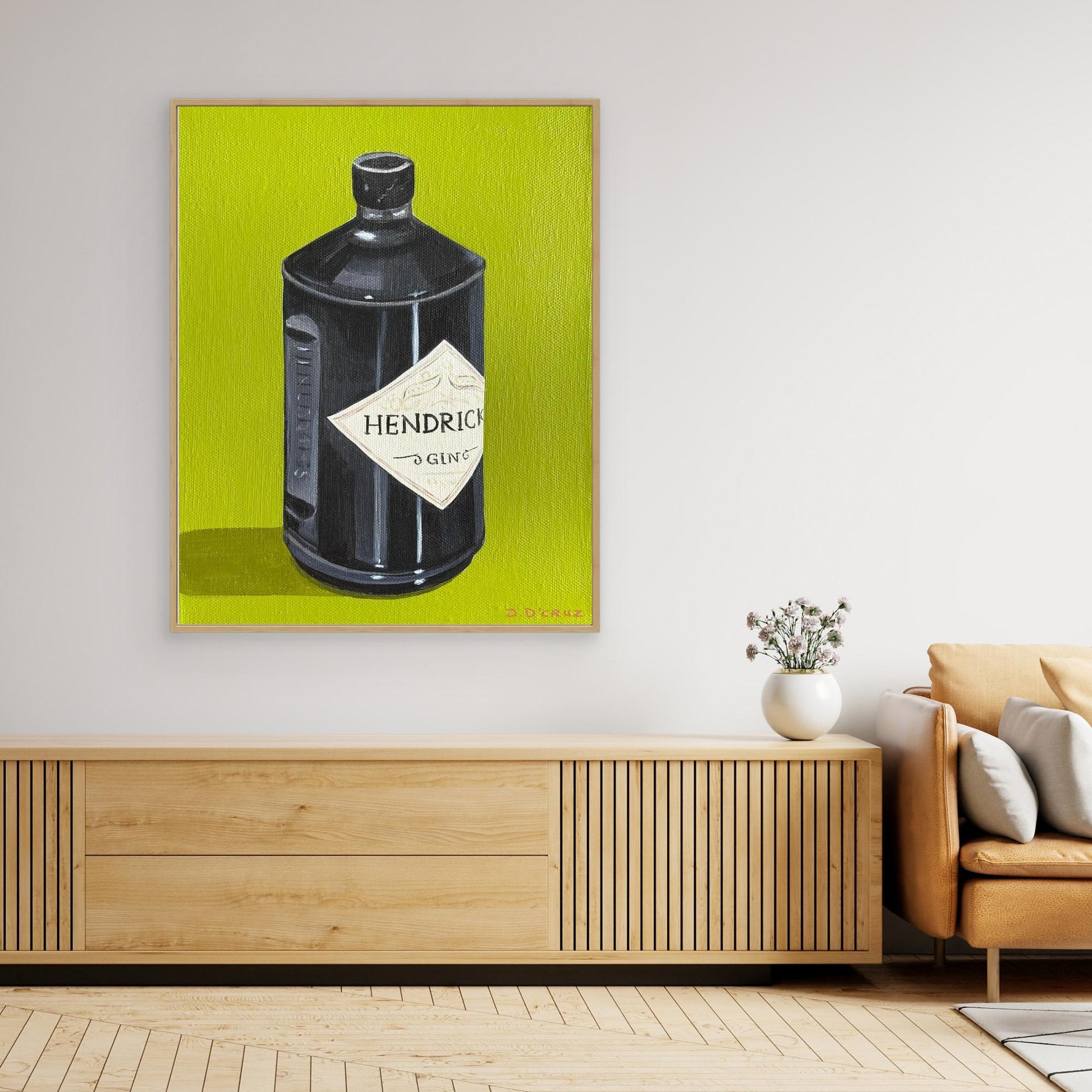 Olive Hendricks print on canvas