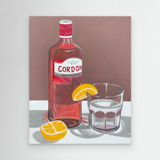 Pink Gordon’s with orange