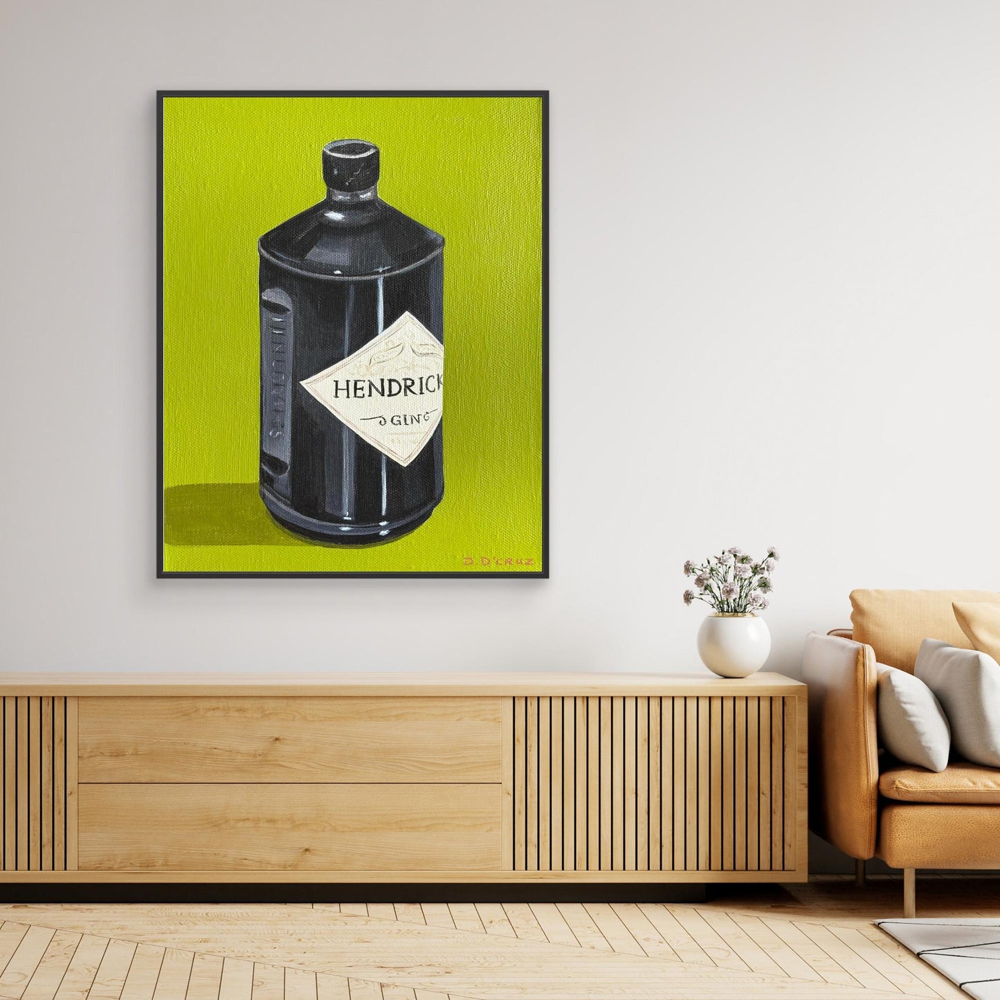 Olive Hendricks print on canvas