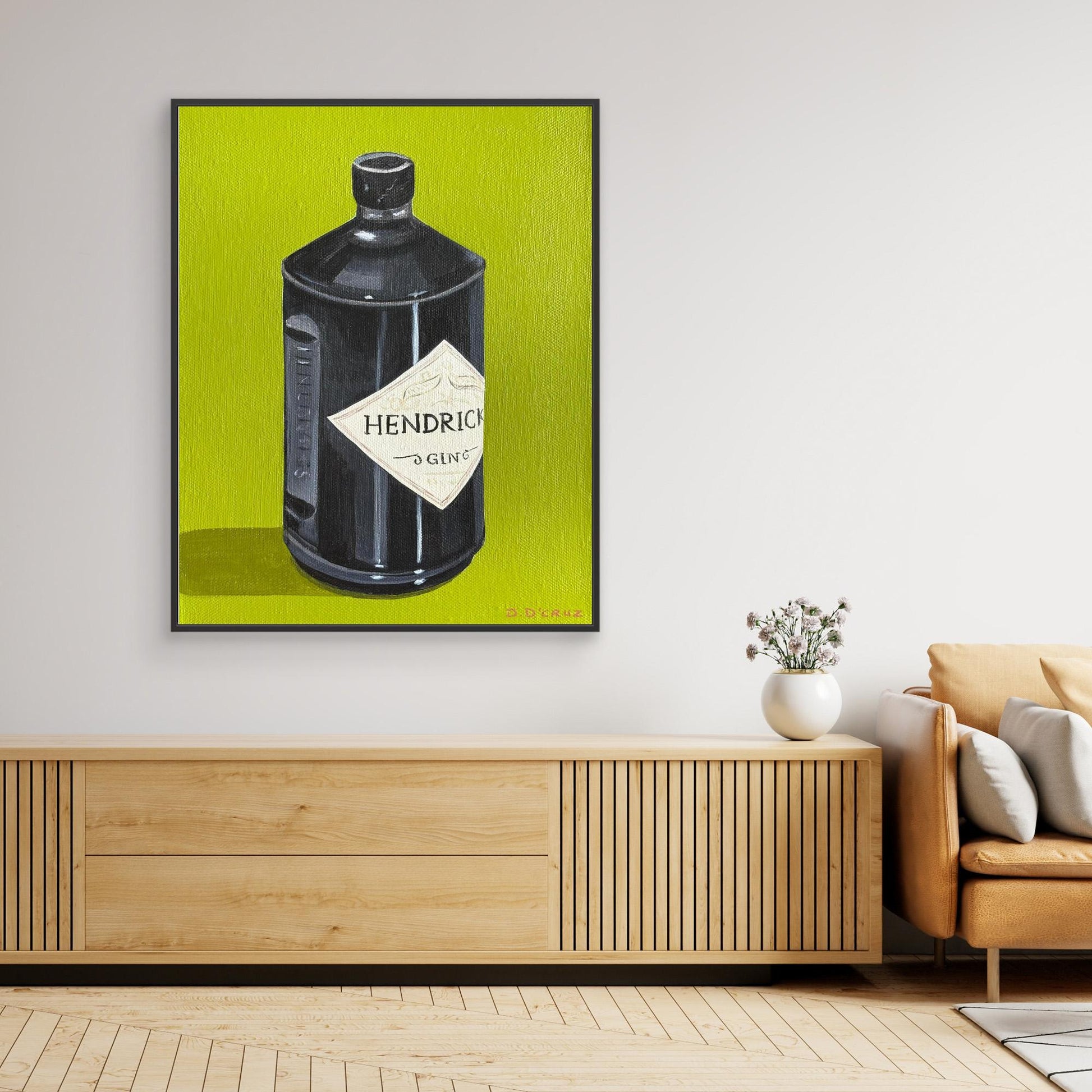 Olive Hendricks print on canvas